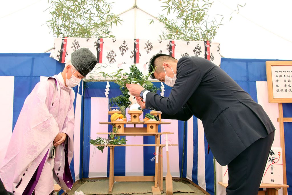 レイワスチール地鎮祭から開所式まで