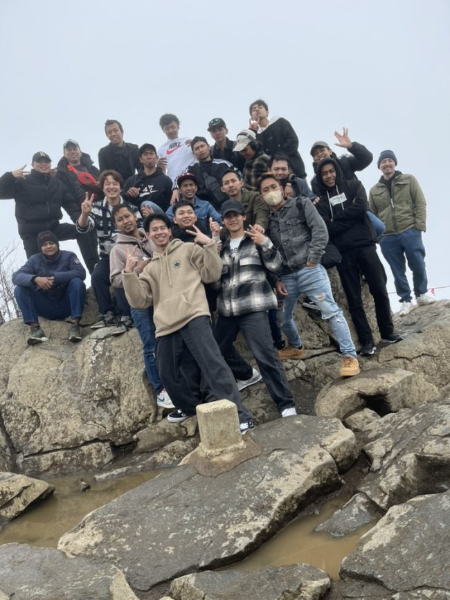 実習生たちと春の筑波日帰りバス旅行