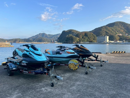 西伊豆水上バイクツーリング